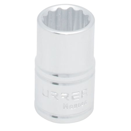 Urrea 1/2" drive 12-point short socket 12MM 5412M
